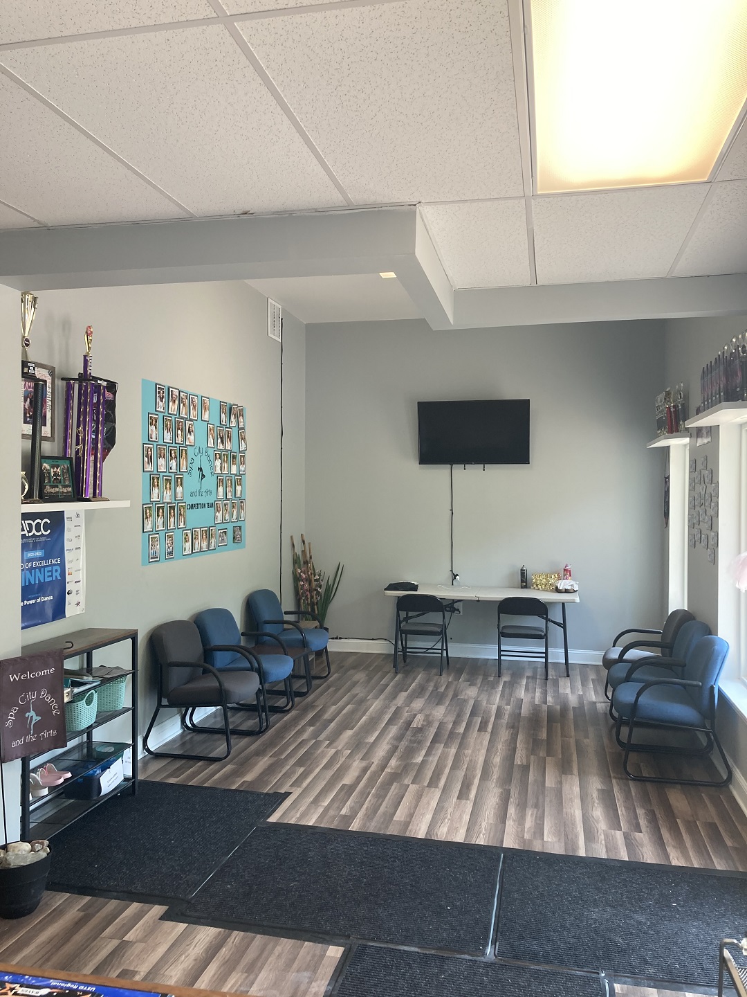 picture of inside our building